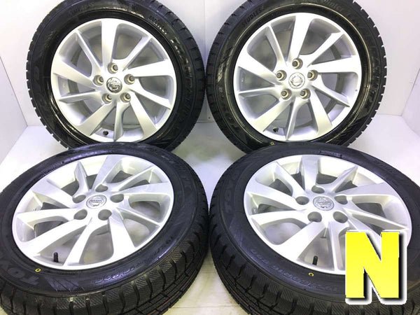 トーヨータイヤ ウィンタートランパス TX 195/60R16 /日産純正  16x6.5 40 114.3-5穴