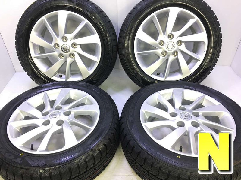 トーヨータイヤ ウィンタートランパス TX 195/60R16 /日産純正  16x6.5 40 114.3-5穴