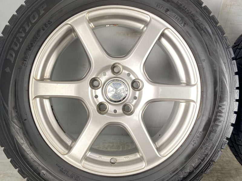 ダンロップ ウィンターマックス WM01 215/60R16 /LAYCEA 16x6.5 48 114.3-5穴