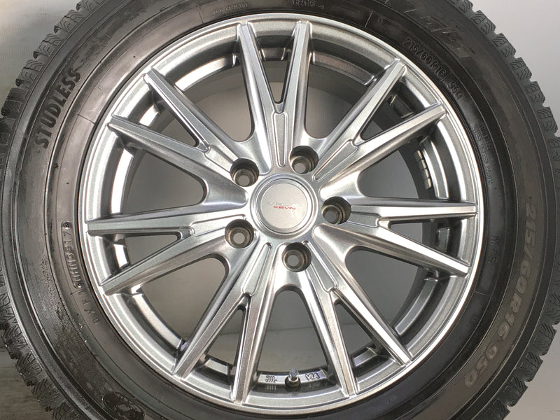 トーヨータイヤ ガリット G5 215/60R16 /WEDS ヴェルヴァ 16x6.5 38 114.3-5穴