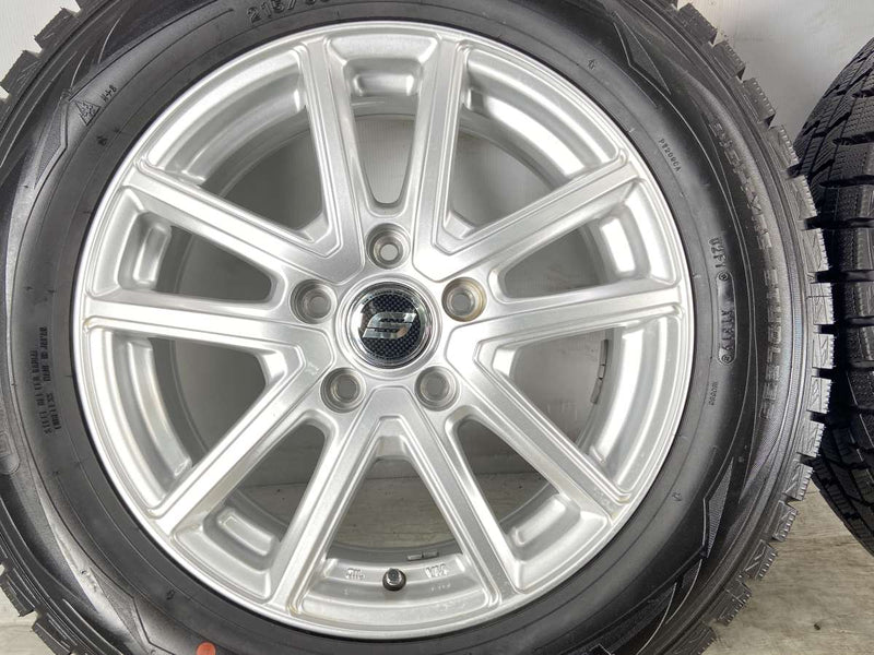 ダンロップ ウィンターマックスWM01 215/60R16  /　 S 6.5J+53 114.3-5穴 4本