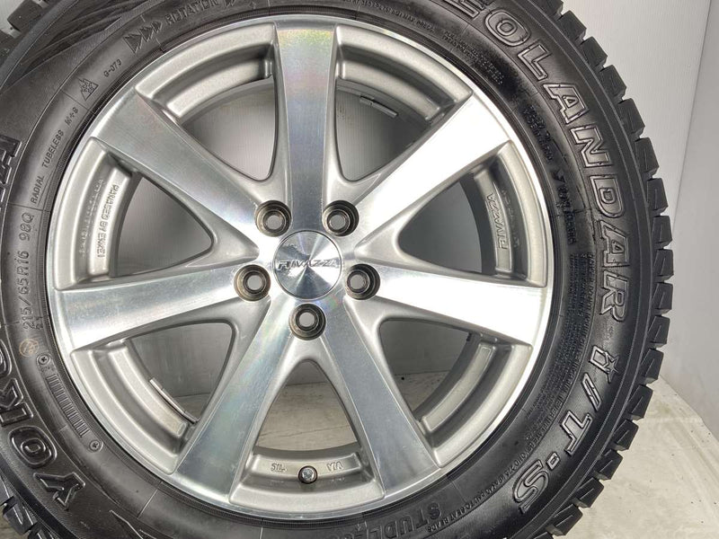 ヨコハマ ジオランダーI/TS 215/65R16  /　 RIVAZZA 6.5J+50 100-5穴 4本