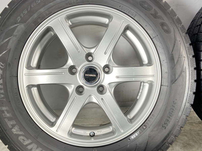 トーヨータイヤ ウィンタートランパス Mk4α 215/65R16  /　 BLAMINUM 6.5J+38 114.3-5穴 4本