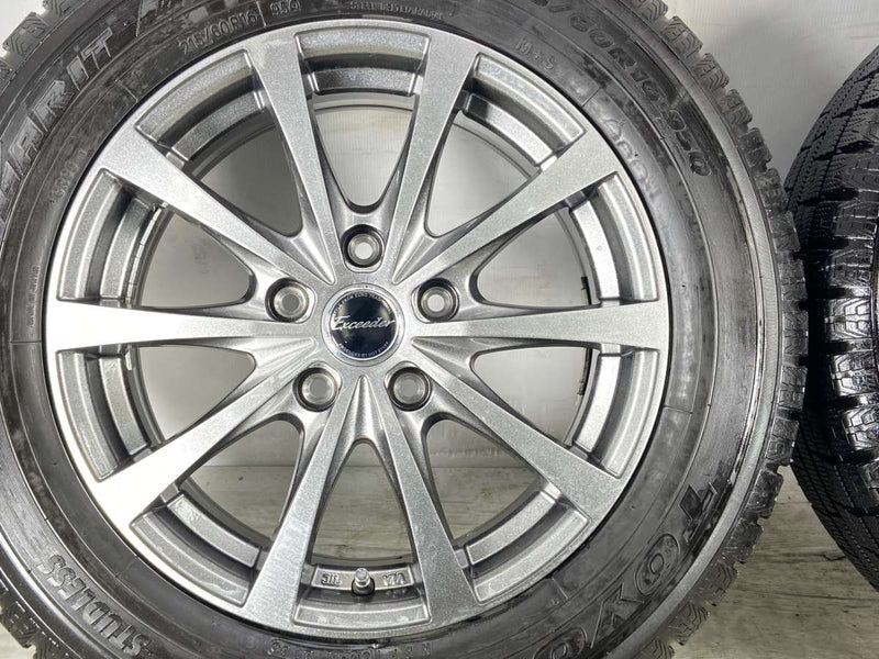 トーヨータイヤ GARIT G5 215/60R16  /　 エクシーダ 6.5J+53 114.3-5穴 4本