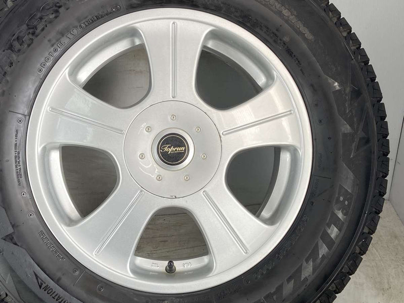 ブリヂストン ブリザック DM-V2 215/70R16  /　 Toprun 6.5J+35 100/114.3-5穴 4本