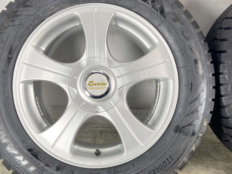 トーヨータイヤ ウィンタートランパス TX 215/60R16  /　 リバーライン 7.0J+48 100/114.3-5穴 4本