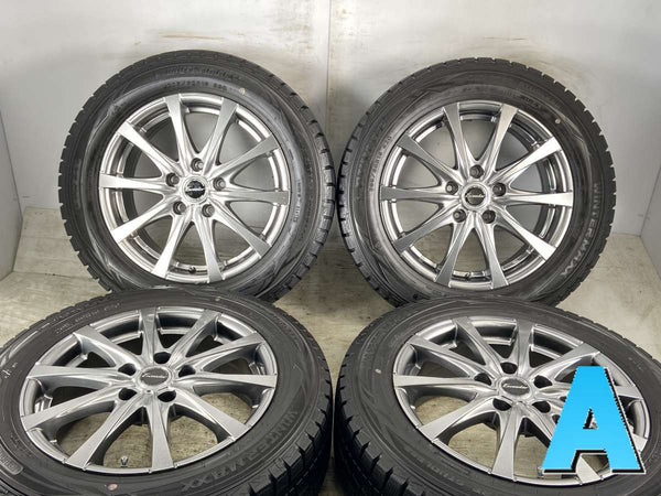 ダンロップ ウィンターマックス WM01 205/60R16  /　 Exceeder 6.5J+48 114.3-5穴 4本