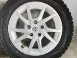 ダンロップ ウィンターマックス WM01 205/60R16  /トヨタ純正  6.5J+39 114.3-5穴 4本