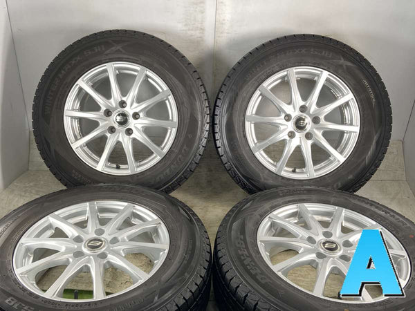 ダンロップ ウィンターマックス SJ8 215/70R16  /　 STRANGER 6.5J+48 114.3-5穴 4本