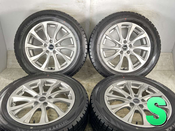 ダンロップ ウィンターマックス WM02 205/55R16  /　 バルミナ 6.5J+48 100-5穴 4本