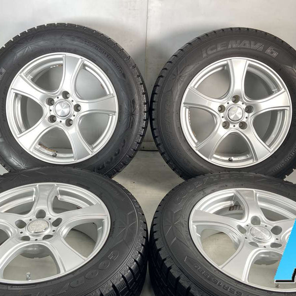 グッドイヤー アイスナビ 6 215/65R16 / VIOLENTO 6.5J+33 114.3-5穴 4本 – タイヤ・ホイールカンパニー