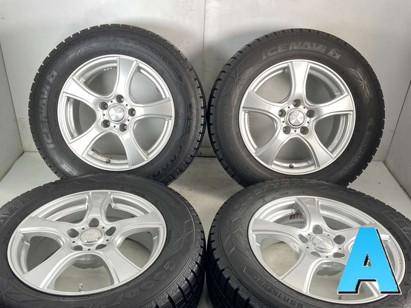 グッドイヤー アイスナビ 6 215/65R16 / VIOLENTO 6.5J+33 114.3-5穴 4本 – タイヤ・ホイールカンパニー