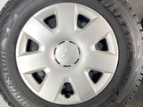 ブリヂストン ブリザック DM-V2 215/70R16  /三菱純正  6.5J+ 114.3-5穴 4本