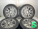 ダンロップ ウィンターマックス WM01 195/60R16  /　 EUROBAHN 6.5J+45 120-5穴 4本
