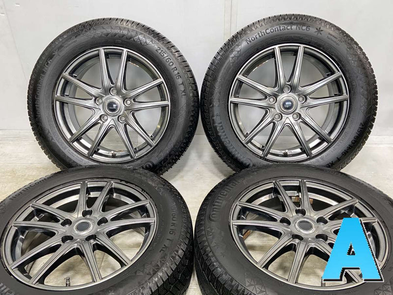 コンチネンタル ノースコンタクト NC6 215/60R16 / 6.5J+53 114.3-5穴 4本 – タイヤ・ホイールカンパニー