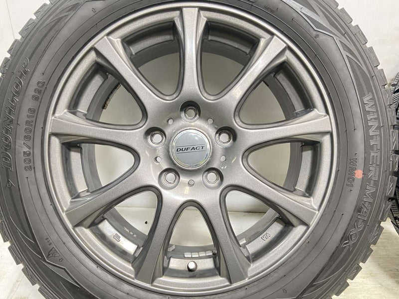 ダンロップ ウィンターマックス WM01 205/60R16 / DUFACT 6.5J+53 