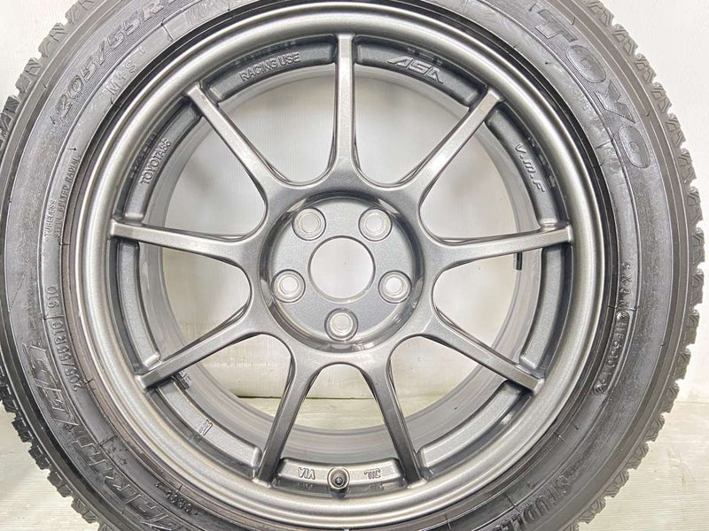 トーヨータイヤ ガリット G5 205/55R16 /トヨタ純正 7.0J+48 100-5穴 4本