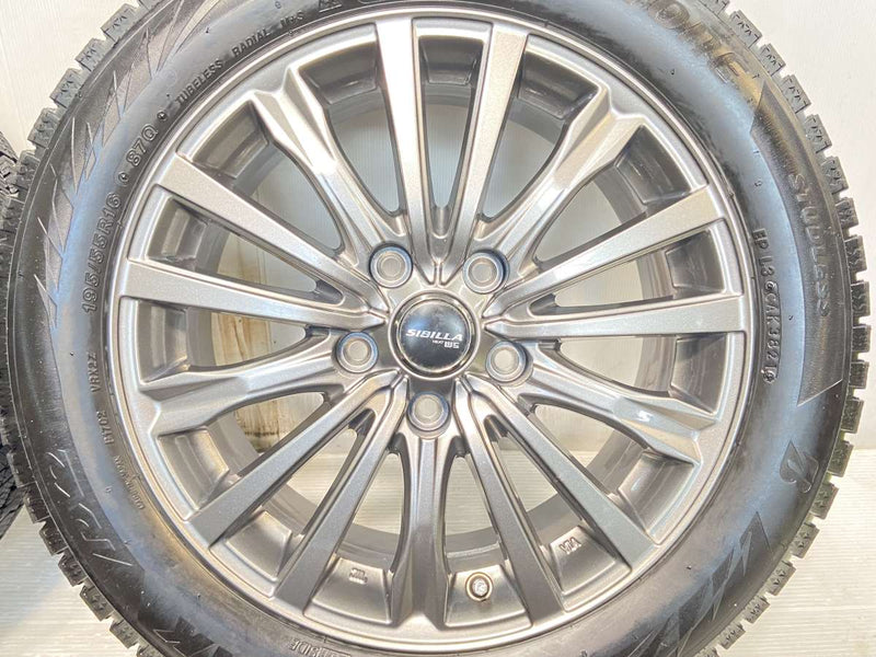 ブリヂストン ブリザックVRX2 195/55R16 / シビラNEXT WS 6.5J+48