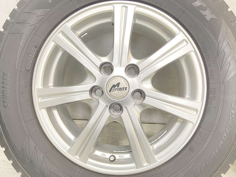 トーヨータイヤ ウィンタートランパス TX 215/70R16 /三菱純正 