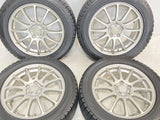ブリヂストン アイスパートナー2 205/55R16  /　 ECOFORME 6.5J+46 100-5穴 4本