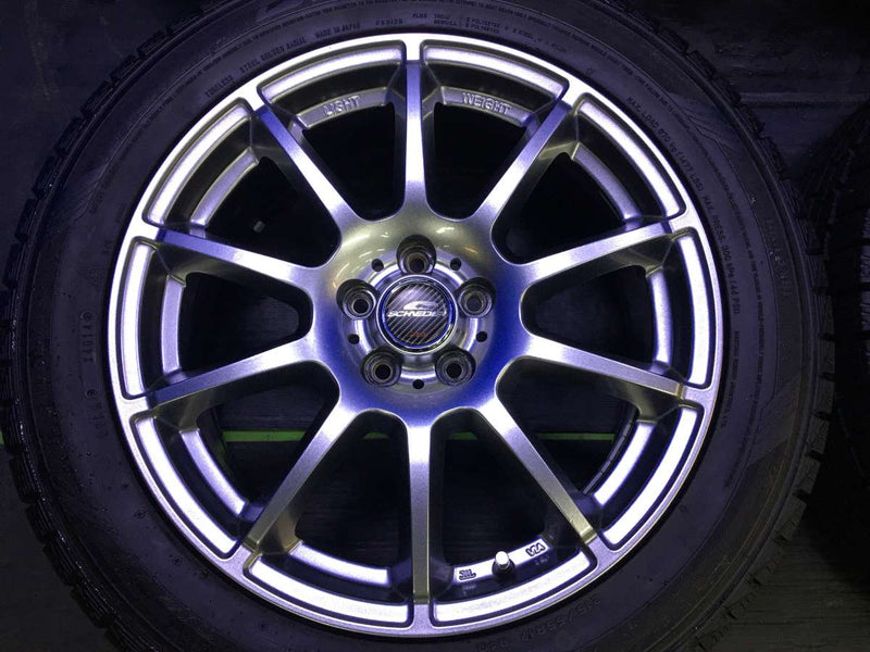 ダンロップ DSX-2 215/55R17 /A-TECH シュナイダー 17x7.0 48 100-5穴