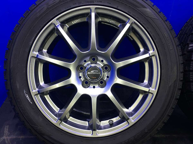 ダンロップ DSX-2 215/55R17 /A-TECH シュナイダー 17x7.0 48 100-5穴