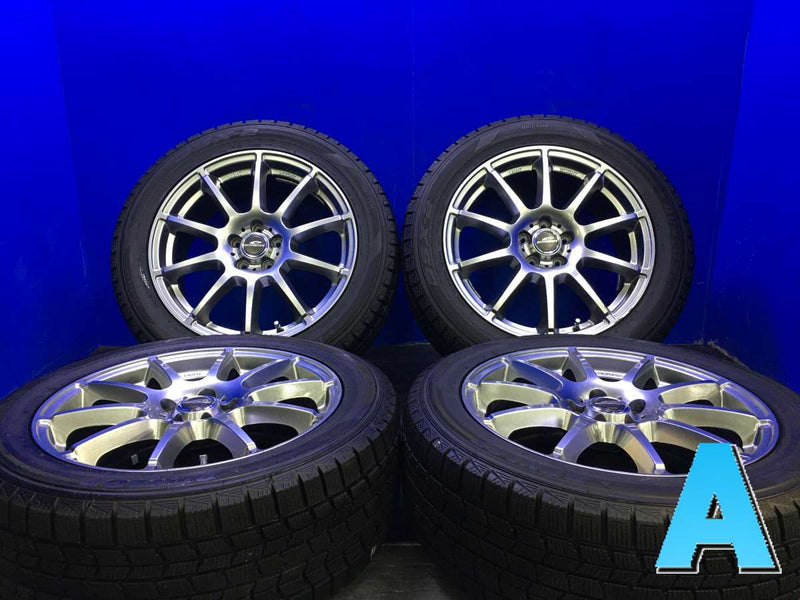 ダンロップ DSX-2 215/55R17 /A-TECH シュナイダー 17x7.0 48 100-5穴