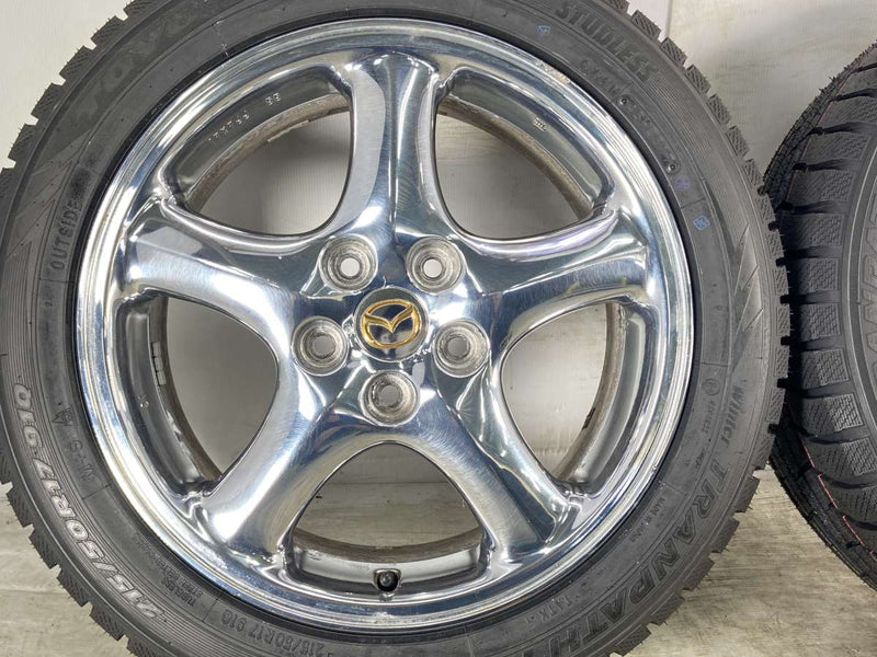 トーヨータイヤ ウィンタートランパス TX 215/50R17 /マツダ純正  17x7.0 55 114.3-5穴