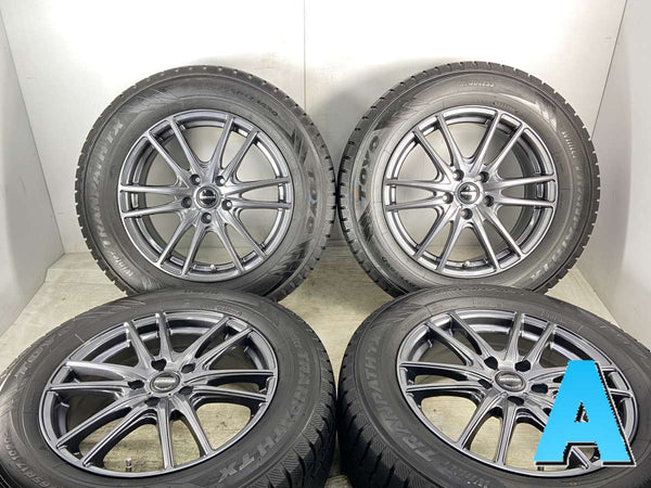 トーヨータイヤ ウィンタートランパスTX 225/65R17  /　 ヴァーレン 7.0J+48 114.3-5穴 4本