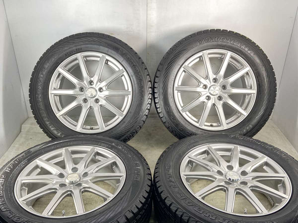 ヨコハマ ジオランダー i/T-S 225/65R17  /　 AQUA 7.0J+48 114.3-5穴 4本