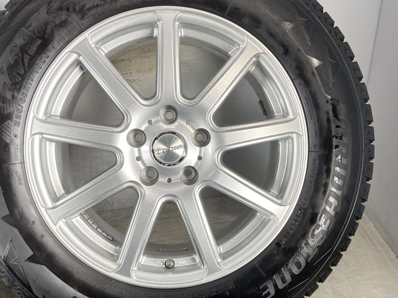 ブリヂストン ブリザック DM-V2 225/65R17  /　 Leitua 7.0J+48 114.3-5穴 4本