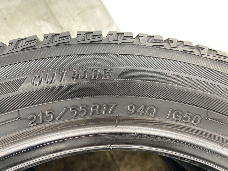 ヨコハマ アイスガード iG50 215/55R17  2本