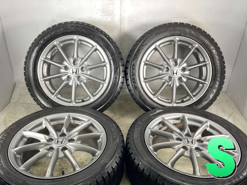 トーヨータイヤ ウィンタートランパスTX 215/55R17  /ホンダ純正  7.0J+55 114.3-5穴 4本