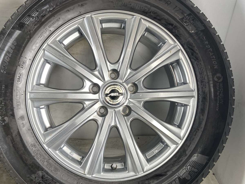 ミシュラン X-ICX3+ 225/65R17  /　 AXEL 7.0J+40 114.3-5穴 4本