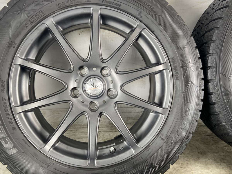 グッドイヤー アイスナビ 6 215/60R17  /　 LOXARNY SPORT 7.0J+55 114.3-5穴 4本