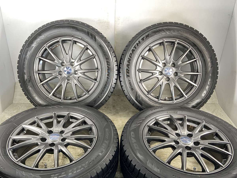 トーヨータイヤ ウィンタートランパス TX 225/65R17  /WEDS VELVA SPORT 7.0J+40 114.3-5穴 4本