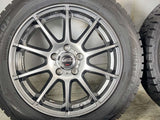 ダンロップ ウィンターマックス WM01 225/55R17  /　 SCHNEDER 7.0J+38 114.3-5穴 4本