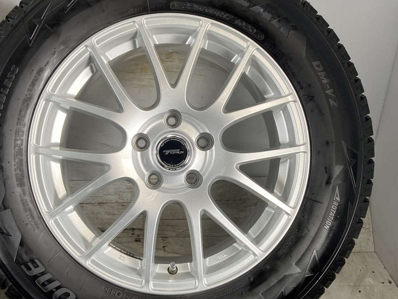 ブリヂストン ブリザック DM-V2 225/65R17  /　 TOPRUN 7.0J+38 114.3-5穴 4本