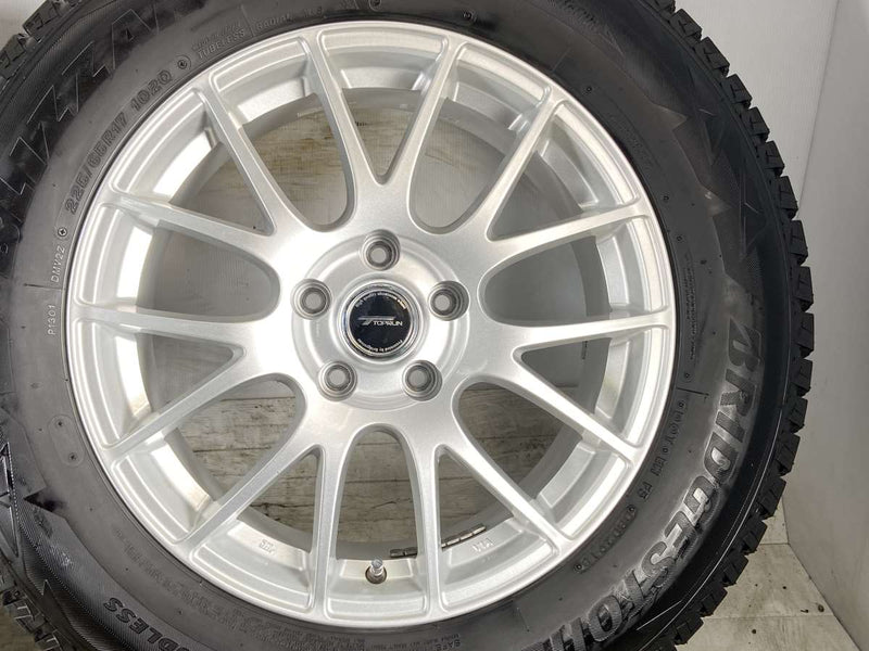 ブリヂストン ブリザック DM-V2 225/65R17  /　 TOPRUN 7.0J+38 114.3-5穴 4本