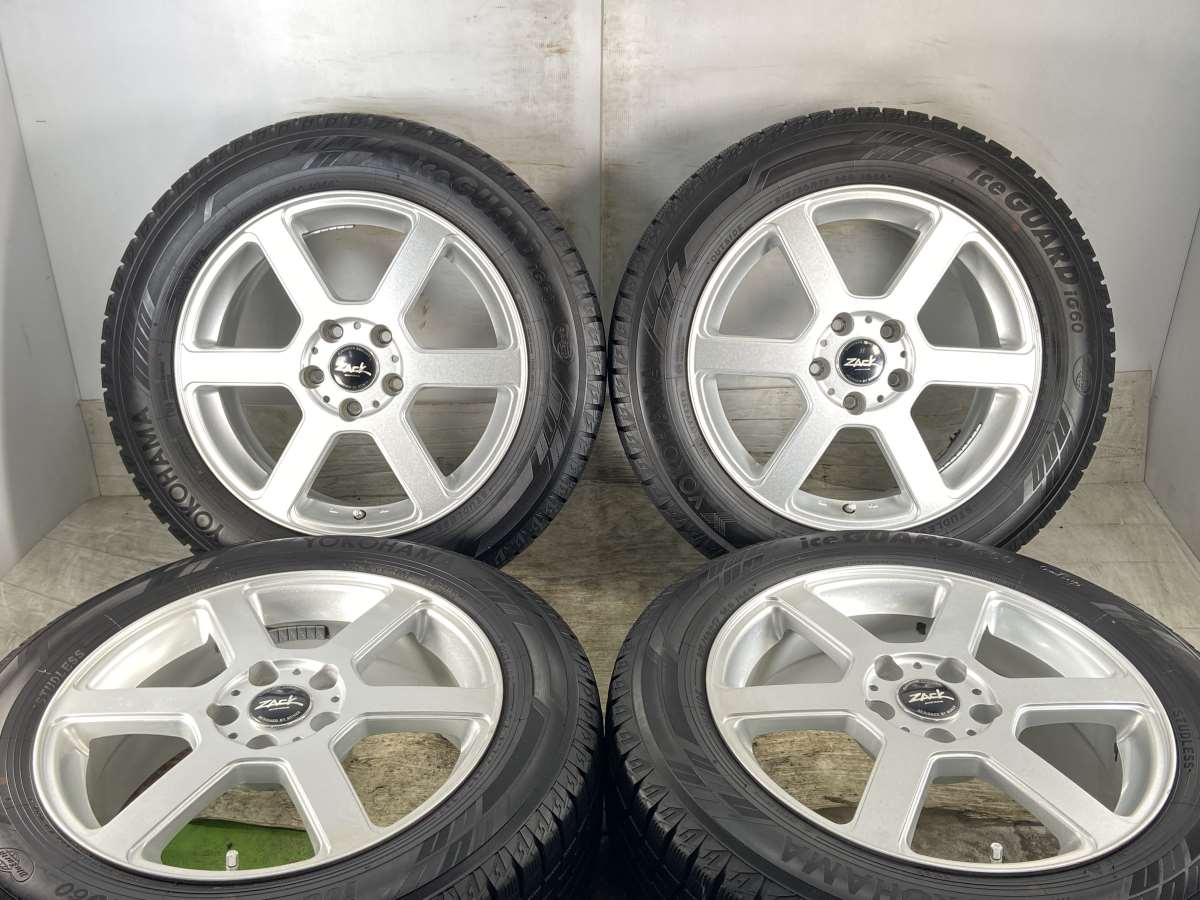 215-60R17 8.5-7.5分山 ヨコハマ アイスガードIG60 2020年製 汚い 中古 