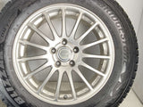 ブリヂストン ブリザック DM-V2 225/65R17  /　 エコフォルム 7.0J+38 114.3-5穴 4本