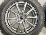 ダンロップ ウィンターマックス SJ8 225/65R17  /　 ユーロスピード 7.0J+48 114.3-5穴 4本