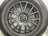ダンロップ ウィンターマックス SJ8 225/65R17  /　 MISTIERE 7.0J+55 114.3-5穴 4本