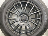 ダンロップ ウィンターマックス SJ8 225/65R17  /　 MISTIERE 7.0J+55 114.3-5穴 4本