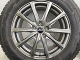 ブリヂストン ブリザック DM-V2 225/65R17  /　 ユーロスピード 7.0J+48 114.3-5穴 4本