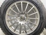ダンロップ ウインターマックス SJ8 225/60R17  /　 エコフォルム 7.0J+53 100-5穴 4本