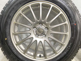 ダンロップ ウインターマックス SJ8 225/60R17  /　 エコフォルム 7.0J+53 100-5穴 4本