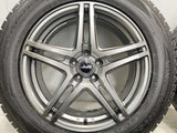 ダンロップ ウィンターマックス SJ8 225/60R17  /　 WAREN 7.0J+48 100-5穴 4本