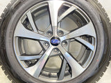 ダンロップ ウインターマックス SJ8 225/60R17  /スバル純正  7.0J+48 114.3-5穴 4本