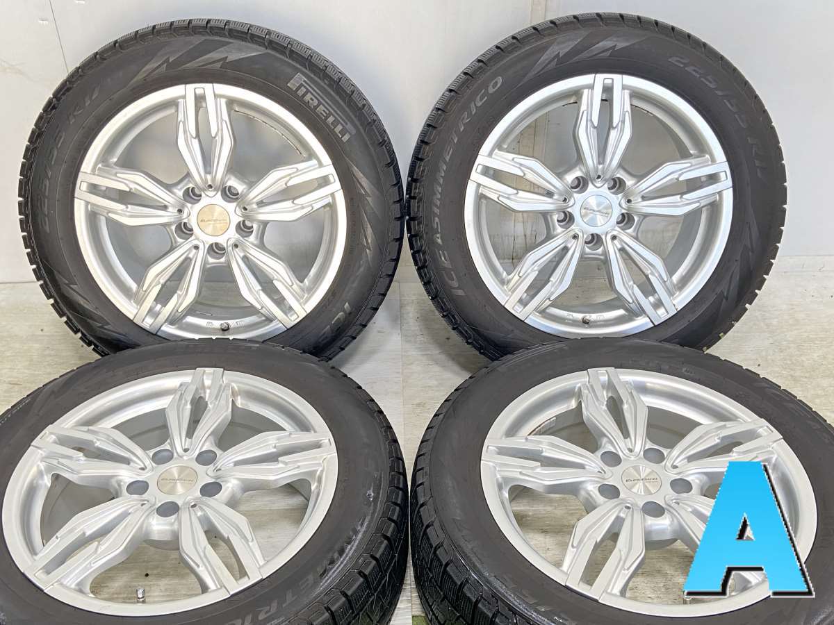 ピレリ アイスアシンメトリコ 225/55R17 / ユーロバーン 7.5J+27 112-5 